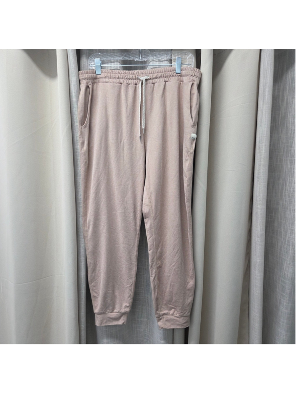 Vuori Performance Joggers XL Dusty Rose Mauve Heathered DreamKnit VW303 EUC